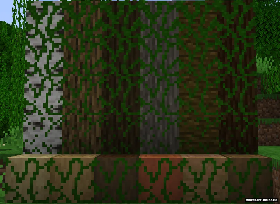 Overgrown Blocks — Minecraft mod, rasm 4