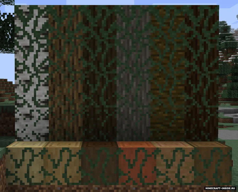 Overgrown Blocks — Minecraft mod, rasm 5