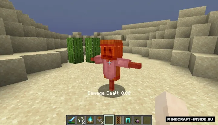 Real Damage Target Dummy — Minecraft mod, rasm 2