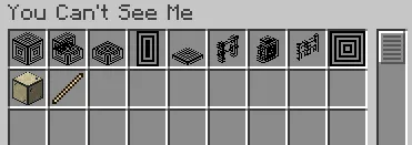 You Can't See Me! — Minecraft mod, rasm 6
