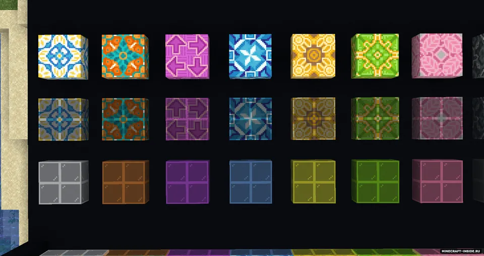 Patterned Glass — Minecraft mod, rasm 2