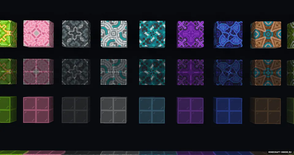 Patterned Glass — Minecraft mod, rasm 3