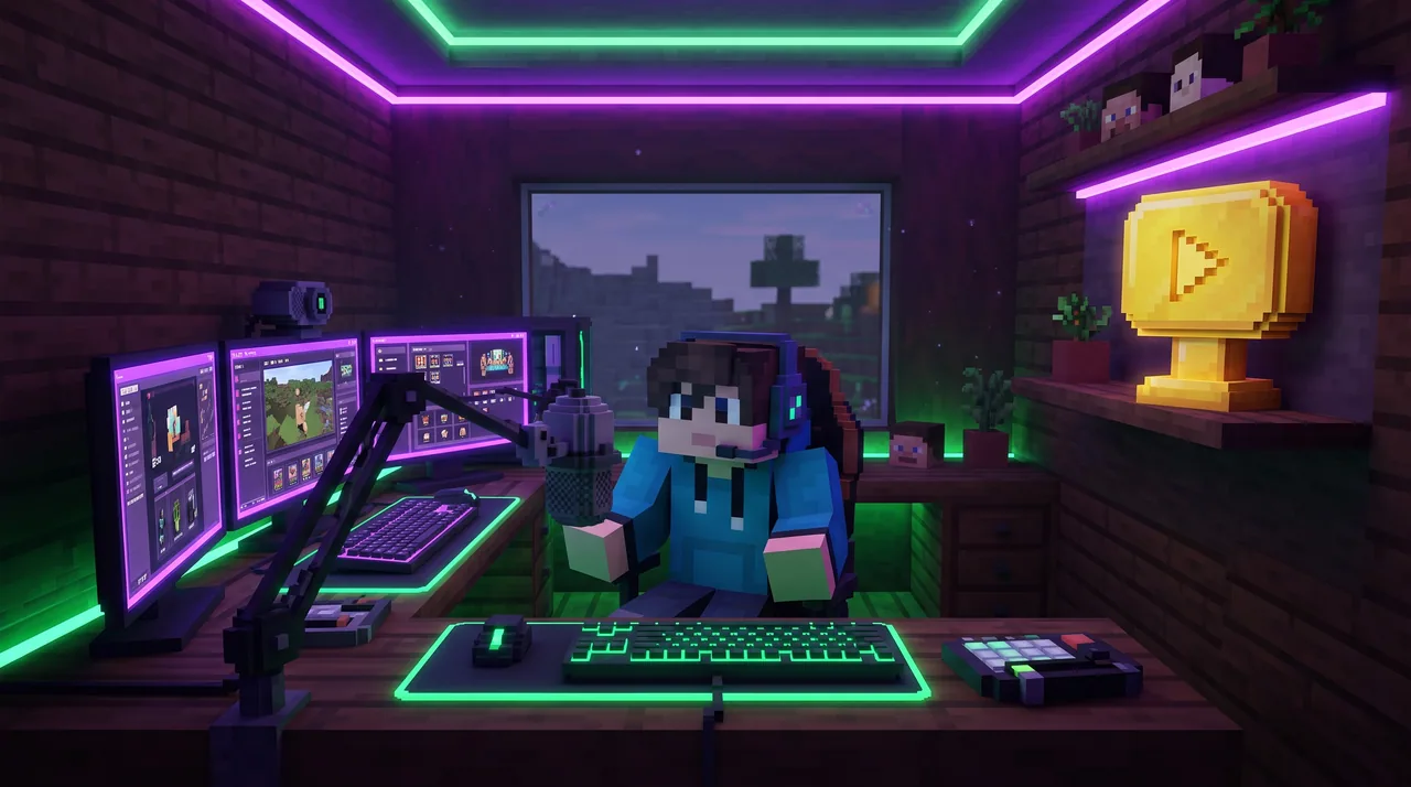 Millionlab obunachiga ega bo'lgan Minecraft blogerlarining siri nima? 🎮