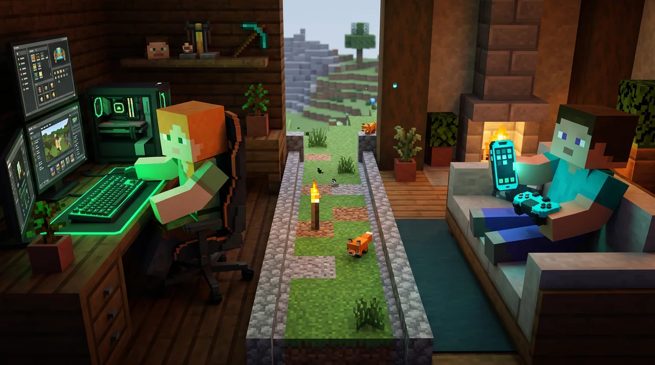 Bedrock va Java: Minecraftning ikki yuzi! 💎 Qaysi biri siz uchun?
